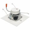 Satco LED Retrofit Downlight Field Selectable 120 Volt ColorQuick and PowerQuick Technology Sq White S18803